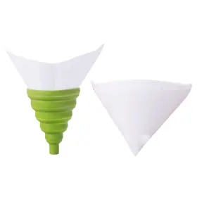 Hx-125sv Bpjowvil 100 Pack 120 Micron Paint Cone Strainers Filter With Fine Nylon