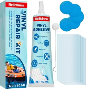Pvcjs-02 Brand Bellisinno Vinyl Repair Kit Waterproof And Transparent Pvc Glue Air Mattress