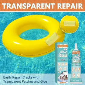 Pvcjs-04 Brand Bellisinno Air Mattress Patch Kit Waterproof Pvc Glue Inflatable Repair