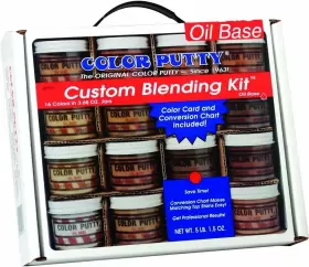 064-972 Brand Color Putty Oil Based Custom Blending Kit By - Includes 3.68 Oz Assorted