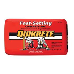 Branded 100450 50 Lb. Fast-setting Concrete Mix