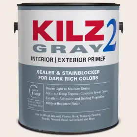 22941 Branded All Purpose 1 Gal. Gray Interior/exterior Multi-surface Primer Sealer And Stai