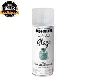 301416 Branded Rust-oleum Triple Thick Glaze Clear High Gloss Coating 12 Oz