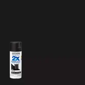 Branded 313097871843 12 Oz. Semi-gloss Black General Purpose Spray Paint 6-pack