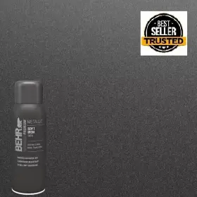 Sp-202 Branded 313098794769 11 Oz. #sp-202 Soft Iron Satin Interior/exterior Metallic Spray Paint Aerosol