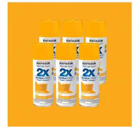 Branded 313100849852 12 Oz. Gloss Golden Sunset General Purpose Spray Paint 6-pack