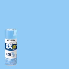 Branded 327890 Rust-oleum American Accents 2x Ultra Cover Gloss Spa Blue Spray Paint And Primer