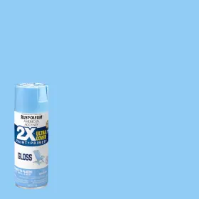 327890 Branded Rust-oleum American Accents 2x Ultra Cover Gloss Spa Blue Spray Paint And Primer