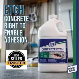 Branded 445004535524 1 Gal.concrete Etch Cleans Concrete Surfaces And Helps Coatings Adhere On Concret
