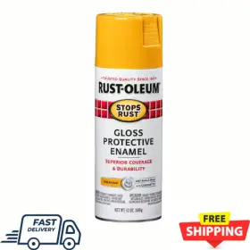 Branded 445005667668 12 Oz. Protective Enamel Gloss Tuscan Sun Spray Paint 6-pack