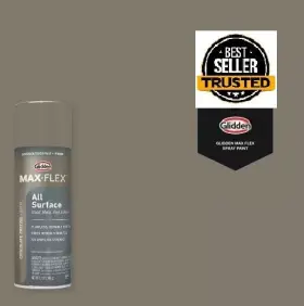 Branded 445030045011 12 Oz. Satin Chocolate Pretzel Interior/exterior All Surface Spray Paint And Prime