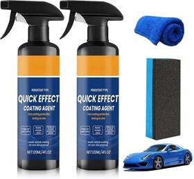 Branded 445045813872 Car Quick Coating Spray 2-pack Advanced Paint Protection Vehicle Detailing Sh