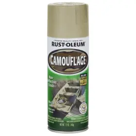 Branded 445047791734 Camouflage 2x Ultra Cover Sand Spray Paint Vehicles Boats Hiding Coverage 12 Oz