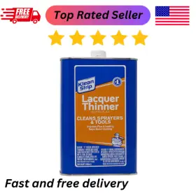 56724756 Branded Klean-strip Lacquer Thinner Cleans Sprayers And Tools Qm170