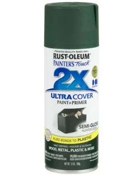 Branded 711181309058 Rust-oleum Painters Touch Ultra Cover Spray Paint 12 Oz Hunter Green Semi-gloss