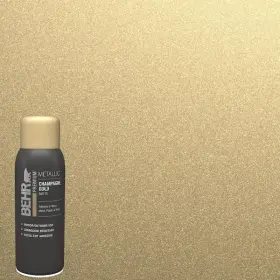 Sp-208 Branded 744110149784 11 Oz. #sp-208 Champagne Gold Matte Interior/exterior Metallic Spray Paint Aeros