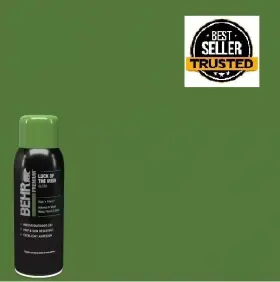 B001144 Branded Behr Luck Of The Irish Gloss Interior/exterior Spray Paint And Primer - 12 Oz. New
