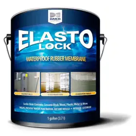 Edpmex-378 Branded 1 Gal. Gray Exterior Damp-proof Rubber Membrane Coating And Waterproofer
