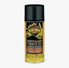 1001204 Cabot Transparent Smooth Honey Teak Australian Timber Oil 12 Oz