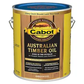 140.0019457.007 Cabot Stain Amberwood Toned Flat 1gal