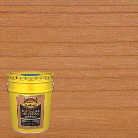Cabot 140.0019458.008 Australian Timber Oil Low Voc Honey Teak 5 Gal Transparent