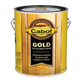 Cabot 140.0019470.007 Gold Finish Low Voc Stain Gallon Sun-drenched Oak