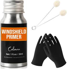 Calvana 313114334306 1 Fl.oz Windshield Primer Urethane For Automotive Promotes Adhesion Of