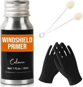 Calvana 313114334306 1 Fl.oz Windshield Primer Urethane For Automotive Promotes Adhesion Of