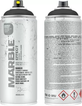Mxe-m9000 Cans Effect 400 Ml Marble Color Black Spray Paint