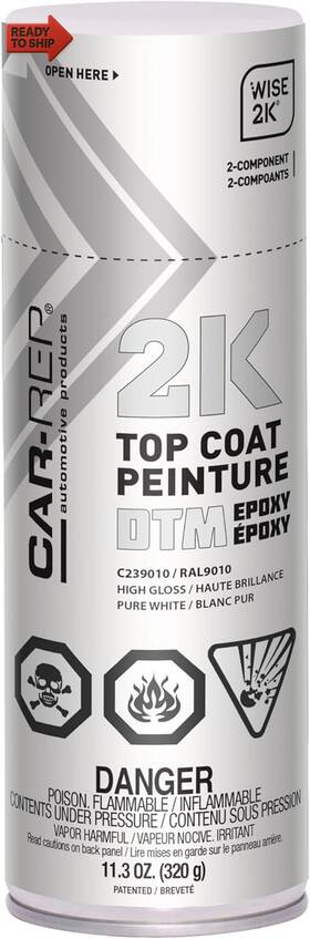 Car-rep 744759908001 Epoxy Color Top Coat With Wise 2k Technology Easy Application High Coverage