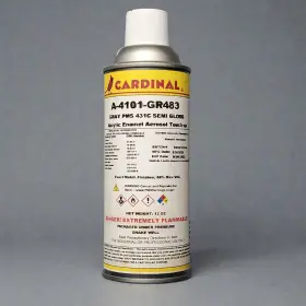 A-4101-gr483 Cardinal Gr483 Gray Pms 431c Semi Gloss Powder Coat Touch-up Spray Paint