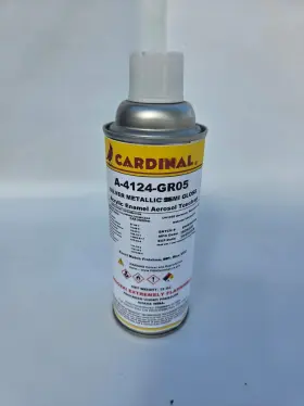 A-4124-gr05 Cardinal Paint 698769050444 Silver Metallic S-gloss Powder Coat Touchup Spray