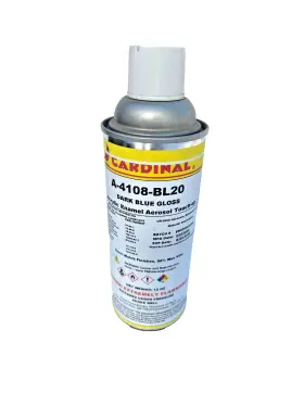 A-4108-bl20 Cardinal Paint 698769331192 Dark Blue Gloss Powder Coat Touchup Spray