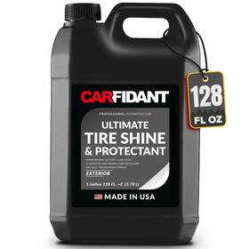 Carfidant Carfc307128oz Ultimate Tire Shine Gallon - Black Satin 1