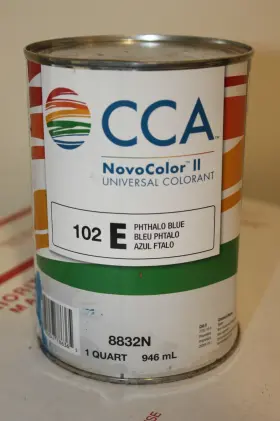 8832n Cca Novocolor Ii Universal Colorant 102 E Phthalo Blue Quart