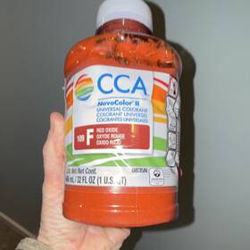 Cca 8835n Novocolor Ii Universal Colorant Red Oxide 32 Fl Oz