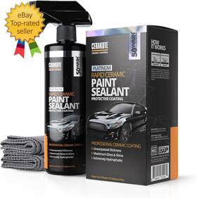Cerakote 445024346391 Platinum Rapid Ceramic Paint Sealant Spray - 14 Oz. 50 Wash Rating Maximum