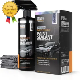 Cerakote 445024346391 Platinum Rapid Ceramic Paint Sealant Spray - 14 Oz. 50 Wash Rating Maximum