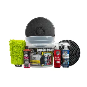 Hol386 Chemical Guys Professional Wash And Shine Car Cleaning Kit 7 Essential Products