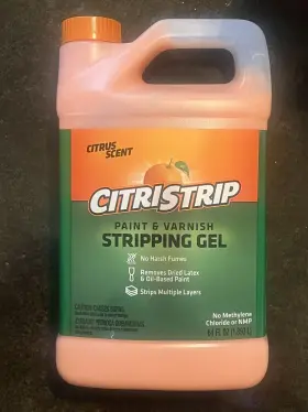 Citristrip 751664008030 Safer 1/2 Gal Paint/varnish Stripping Gel . Lot Of 4