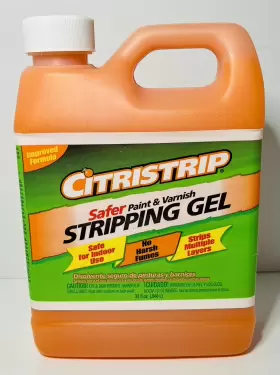 Qcg73801t Citristrip Safer Paint And Varnish Stripping Gel 32 Oz Citrus Scent New