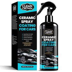 Cleancrown 653387665081 Ceramic Spray Coating For Cars Advanced Liquid Glass Car Polish And Wa