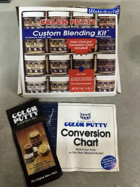 9816 Color Putty New Company Inc. Custom Blending Kit - Waterborne Base 16 Colors