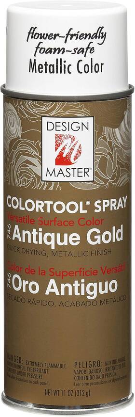 Color Tool Inc. 445014190119 746 Garden Antique Gold 11 Ounces