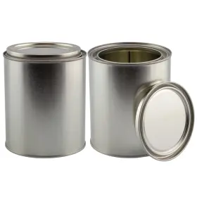 Sh-1275 Cornucopia Brands Empty Quart Paint Cans With Lids 2 Pack Unlined Metal Value