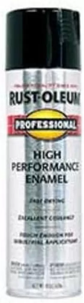239107 Corp Professsional Black Spray Paint 15 Oz