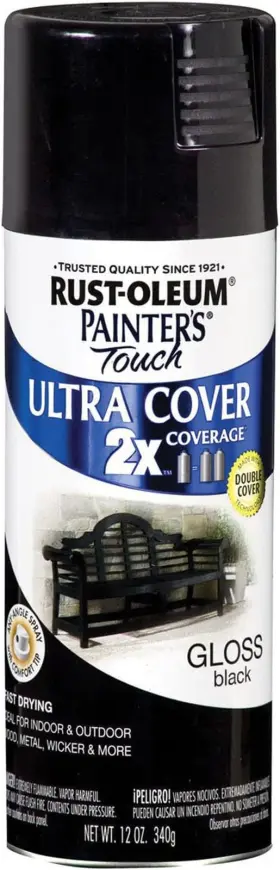 249854 Corp Painters Touch Ultra Cover Satin Midnight Blue Spray Paint 12 Oz