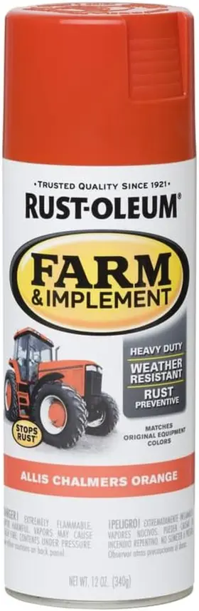 280135 Corp Specialty Stops Rust Farm And Equipment Spray Paint Allis Chalmers Orange