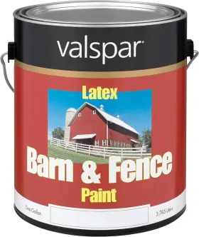 18-3121-10-07 Corporation 1 Gallon Red Exterior Barn And Fence Latex Paint 18-3121-10 Gl