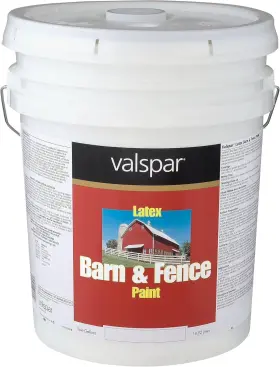 18-3125-10 Corporation 3125-10 Barn And Fence Latex Paint 5-gallon Red
